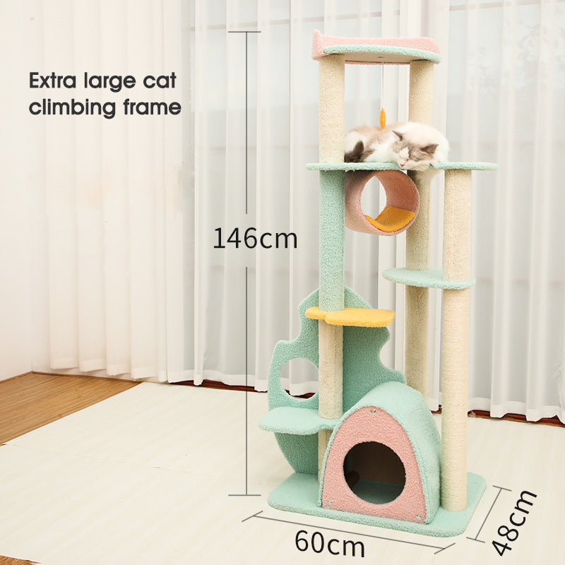 Pastel Paradise Cat Tree Cat Tower