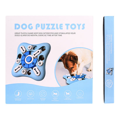 Interactive Dog Puzzle Toy for Mental Stimulation and Slow Feeding