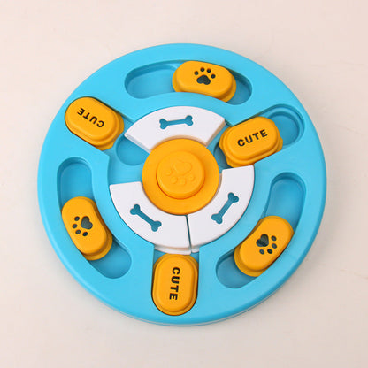 Interactive Dog Puzzle Toy for Mental Stimulation and Slow Feeding