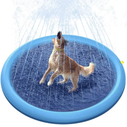 Fun and Refreshing Pet Splash Pad