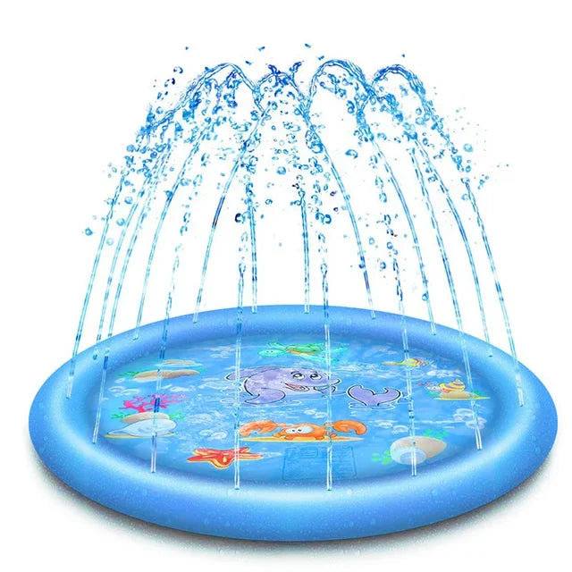 Fun and Refreshing Pet Splash Pad