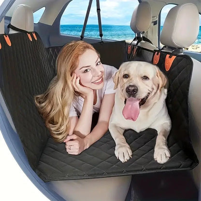 Pawfey Premium Hard Bottom Dog Car Seat Cover