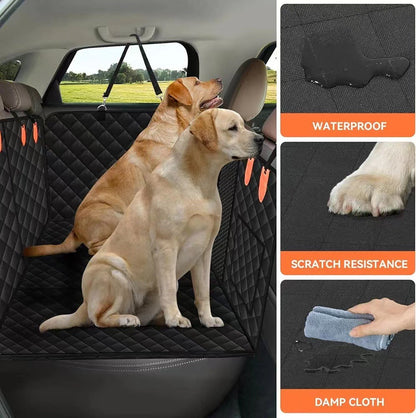 Pawfey Premium Hard Bottom Dog Car Seat Cover