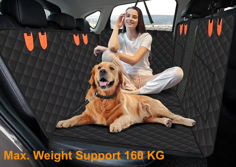 Pawfey Premium Hard Bottom Dog Car Seat Cover