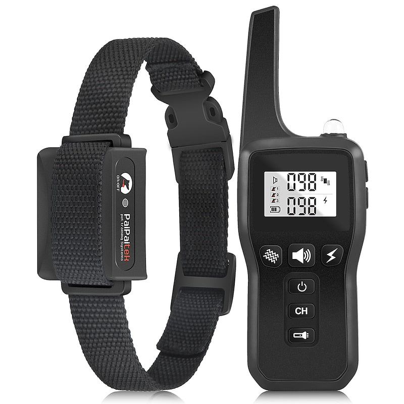 Premium Dog Training Collar with Remote and Flashlight