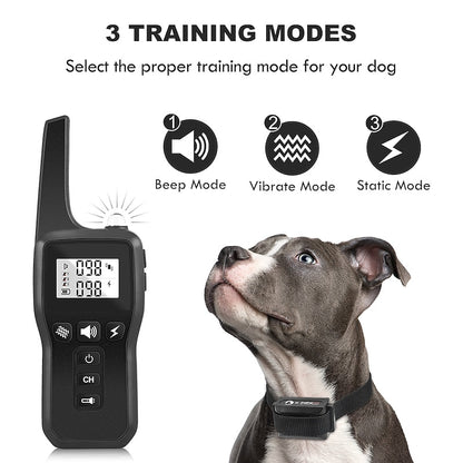 Premium Dog Training Collar with Remote and Flashlight