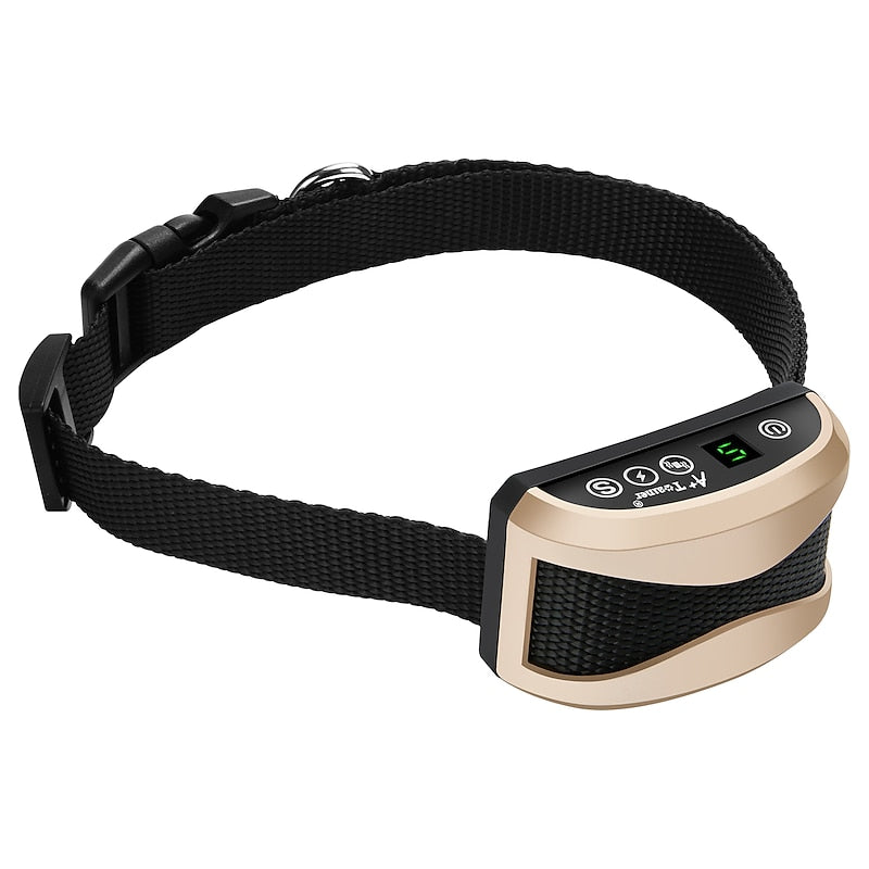 Smart Anti-Bark Dog Collar with Adjustable Sensitivity and Rechargeable Battery