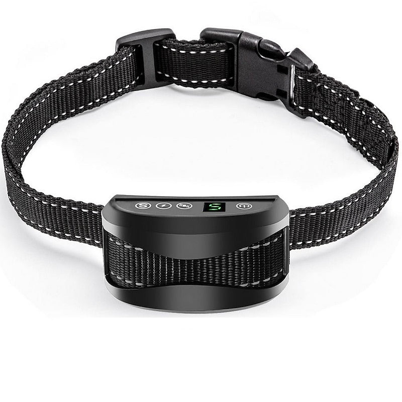 Smart Anti-Bark Dog Collar with Adjustable Sensitivity and Rechargeable Battery