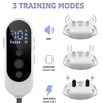 Pawfey Smart Pro Dog Training Collar with Remote Control