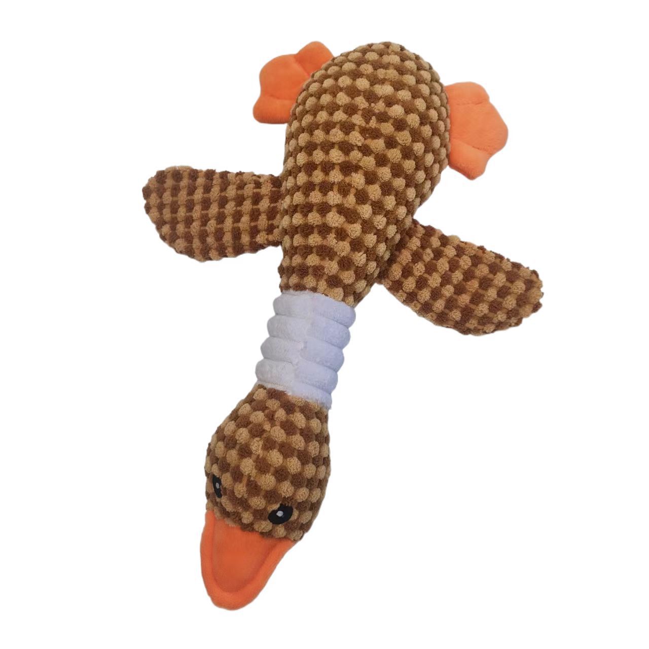 Durable Plush Squeaky Duck Dog Toy