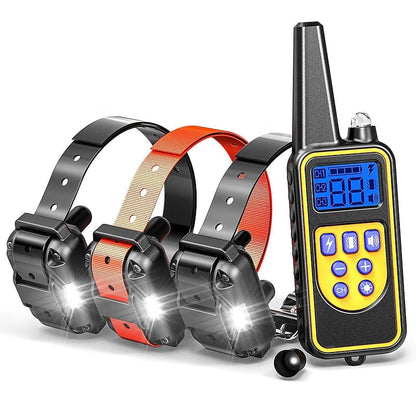 Premium Dog Training Collar with Flash Light