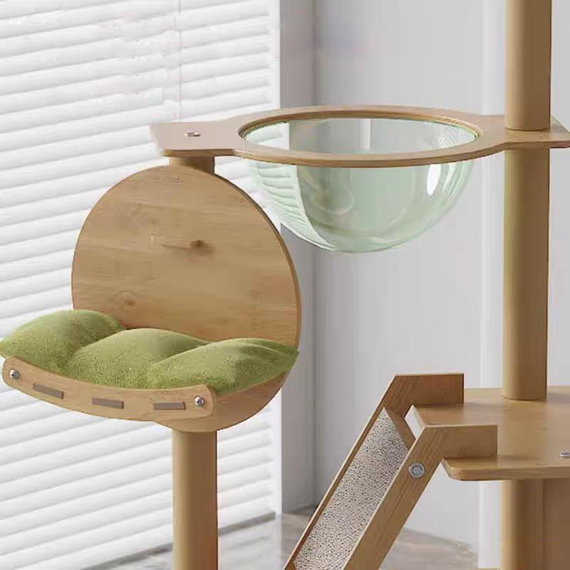 Modern Haven Cat Tree And Scratching Post