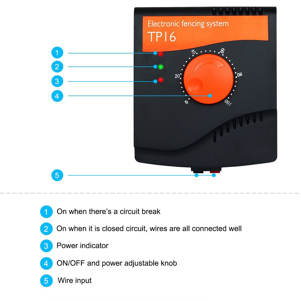 Reliable Electronic Dog Fence Containment System with 305 Meters Wire