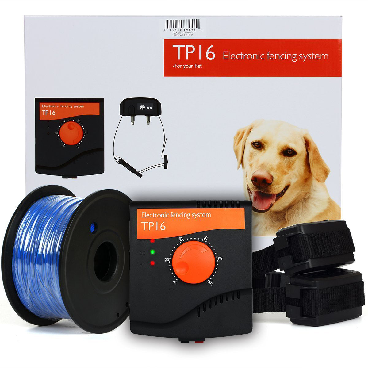 Reliable Electronic Dog Fence Containment System with 305 Meters Wire