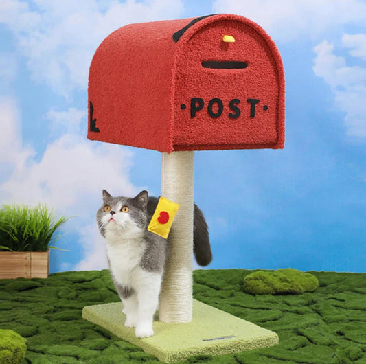 Mailbox Cat Scratching Post