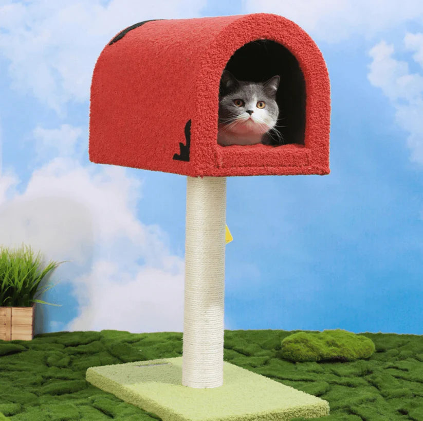 Mailbox Cat Scratching Post