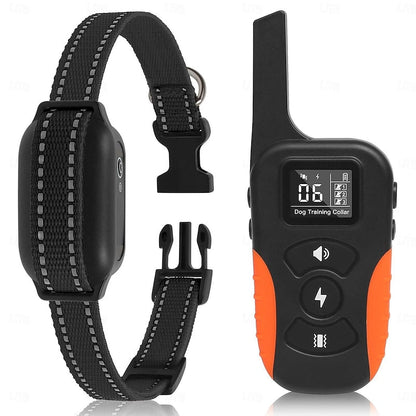 Dog Anti Bark Training Collar with Remote – Adjustable, Waterproof, Long-Range