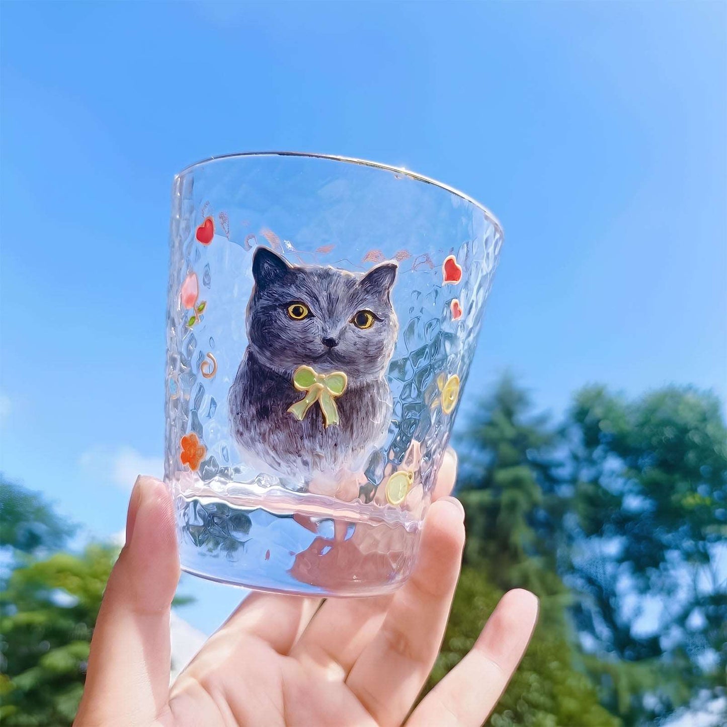 Personalized Cup with Pet Portrait Custom Design