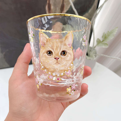 Personalized Cup with Pet Portrait Custom Design