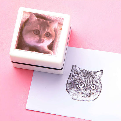 Personalized Custom Pet Portrait Stamp