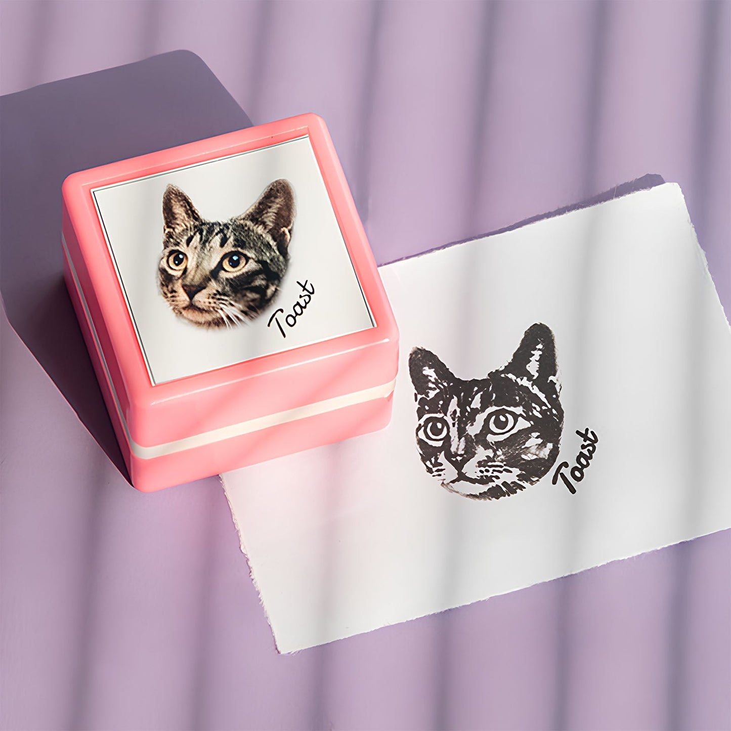 Personalized Custom Pet Portrait Stamp