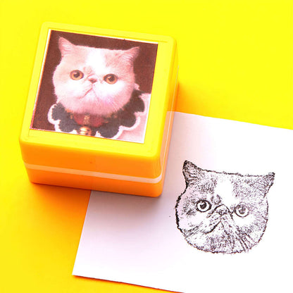 Personalized Custom Pet Portrait Stamp