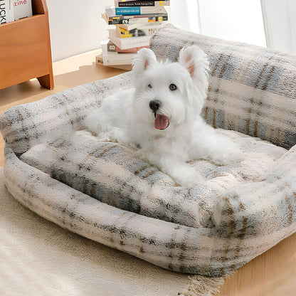 Plush Haven Dog & Cat Sofa Bed Lazy Holiday Comfort