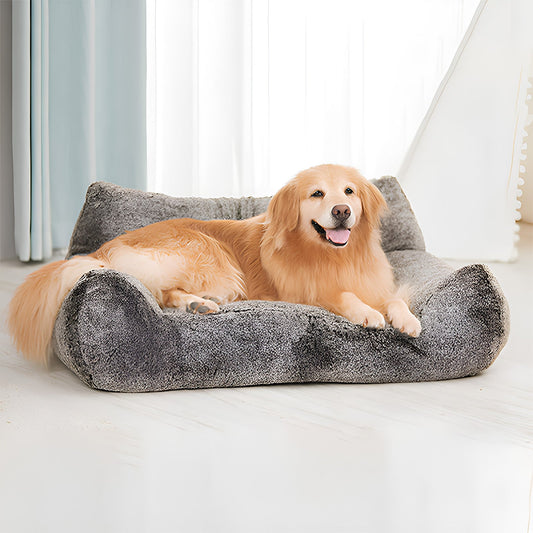 Plush Large Dog Sofa Bed Luxe Rest