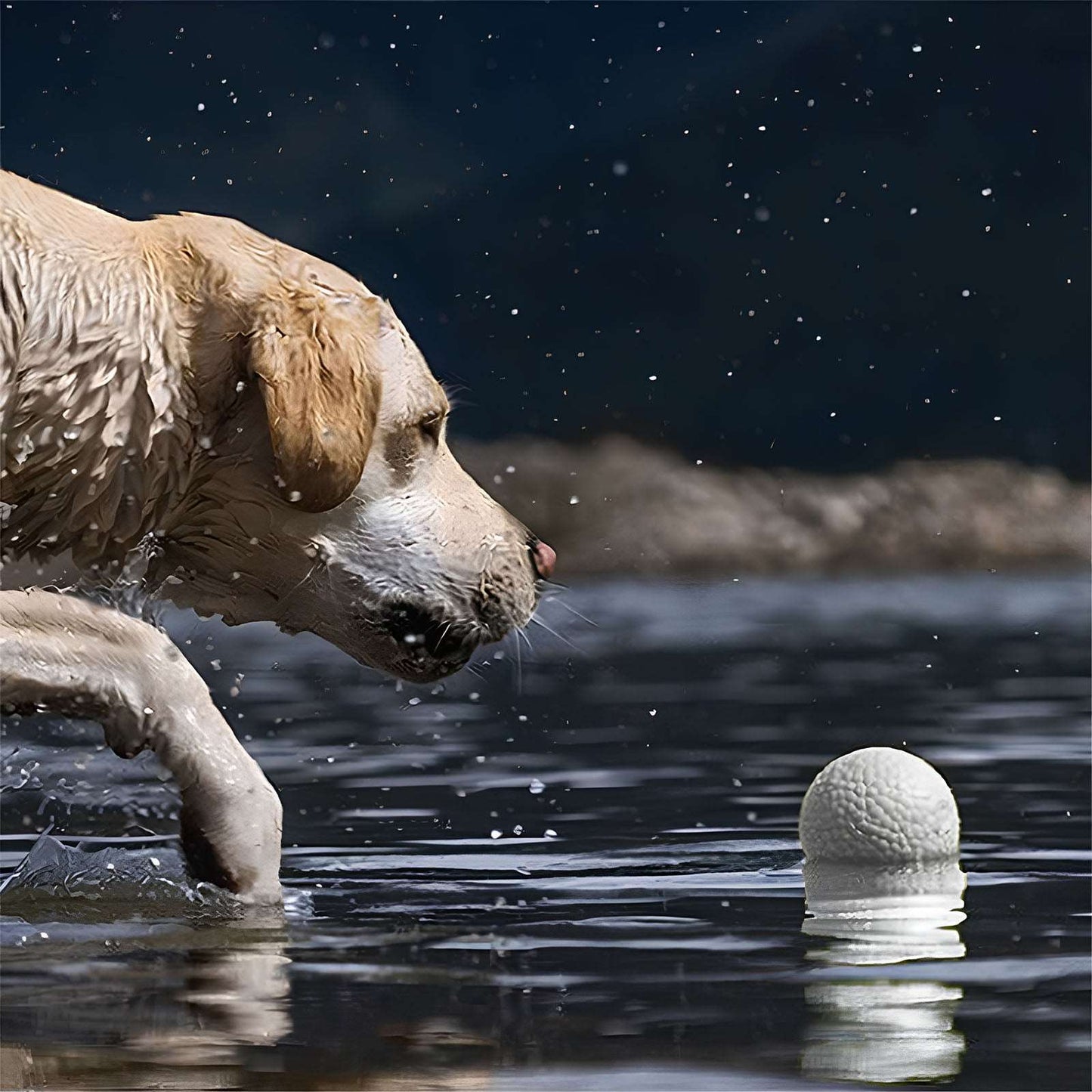 Popcorn Training Ball Toy for Active Dogs