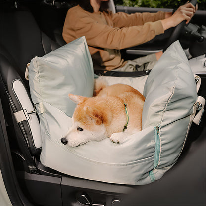 Premium Dog Car Seat Bed Water-Resistant Luxury