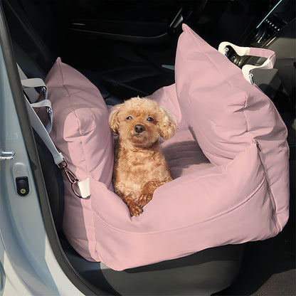 Premium Dog Car Seat Bed Water-Resistant Luxury