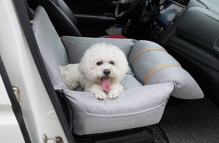 Premium Dog Car Seat - Comfortable, Secure, and Stylish