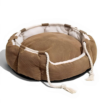 Pull Rope Pet Bed Durable Chew Resistant for Cats Dogs