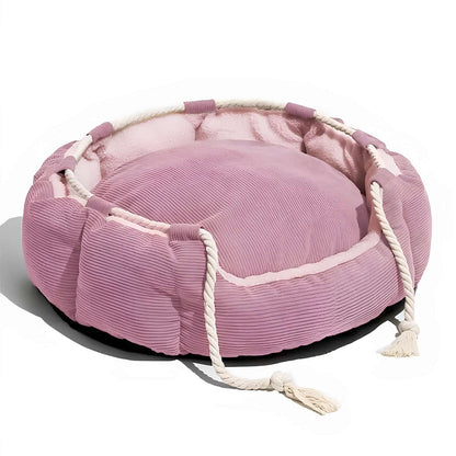 Pull Rope Pet Bed Durable Chew Resistant for Cats Dogs