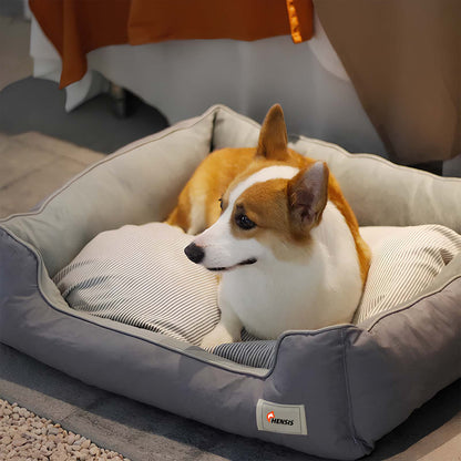 Square Bread Pet Bed Cozy Comfort for Small Breeds