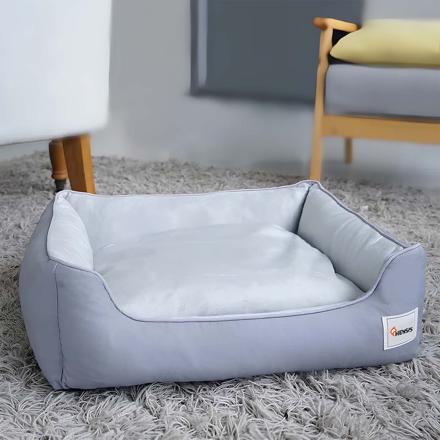 Square Bread Pet Bed Cozy Comfort for Small Breeds