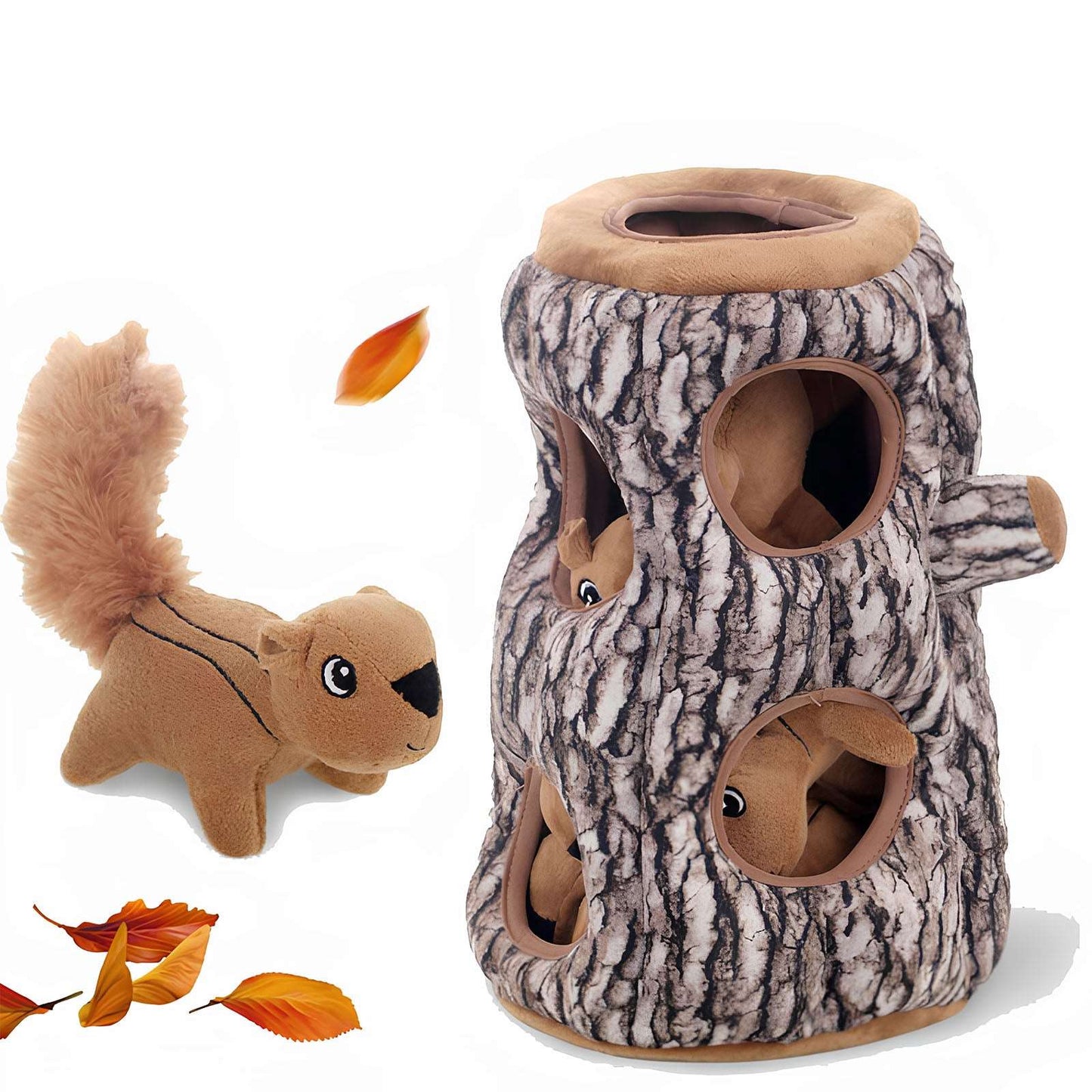 Squirrels Interactive Enrichment Toy for Dogs & Cats