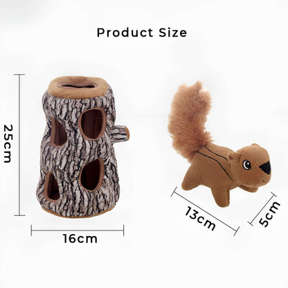 Squirrels Interactive Enrichment Toy for Dogs & Cats