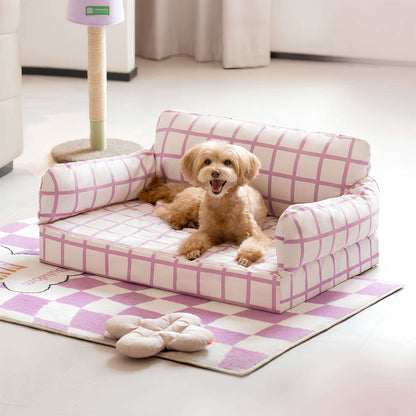 Summer Cooling Waterproof Striped Design Dog & Cat Sofa