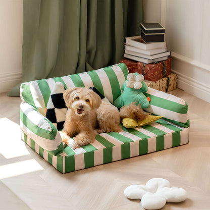 Summer Cooling Waterproof Striped Design Dog & Cat Sofa