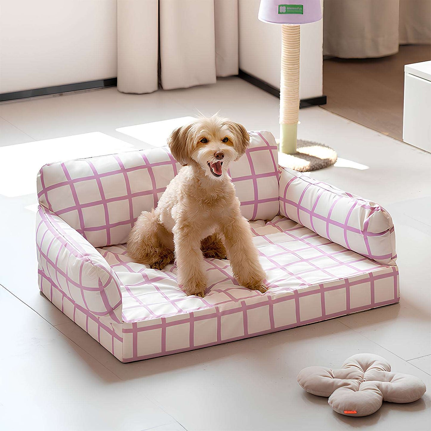 Summer Cooling Waterproof Striped Design Dog & Cat Sofa