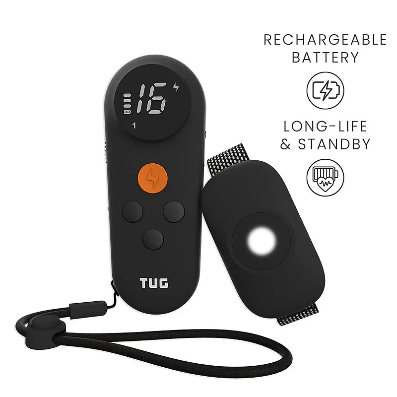 TUG Remote Dog Training Collar with Ultra Long Range and Waterproof Design