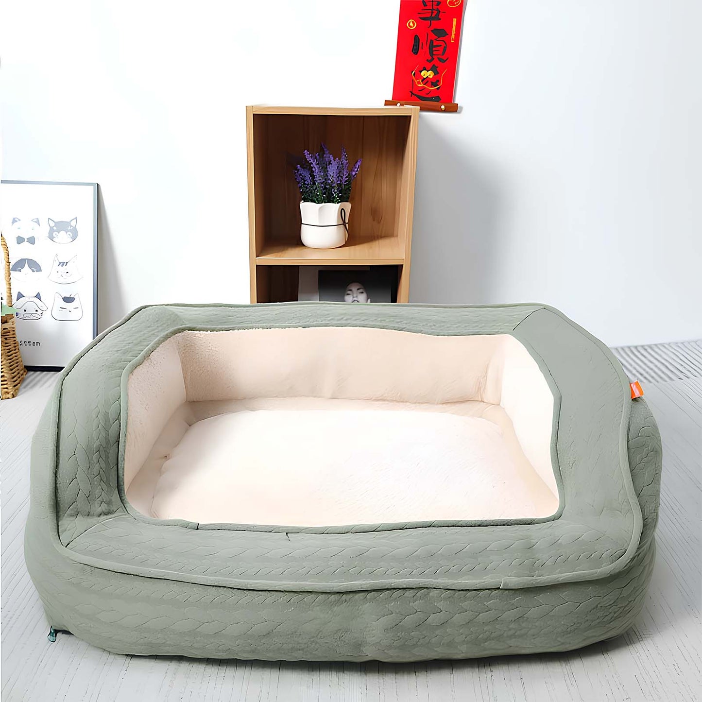 Thickened Soft Outdoor Dog Bed For Small Medium Pets