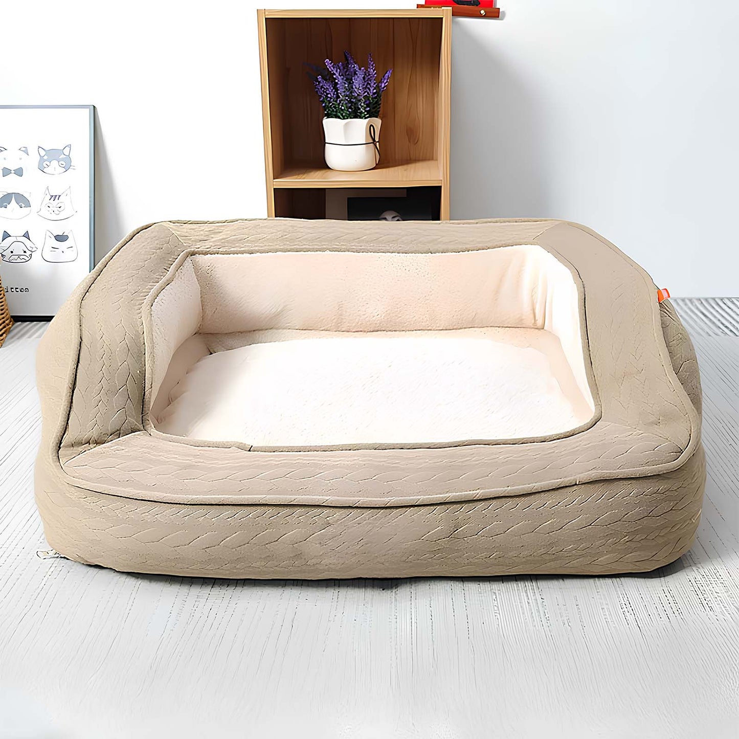 Thickened Soft Outdoor Dog Bed For Small Medium Pets