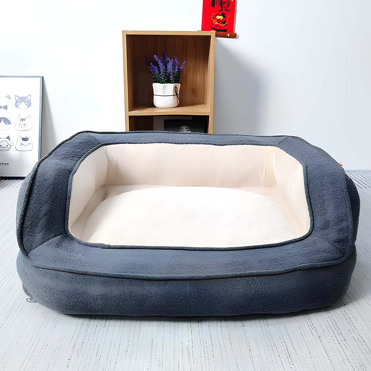 Thickened Soft Outdoor Dog Bed For Small Medium Pets