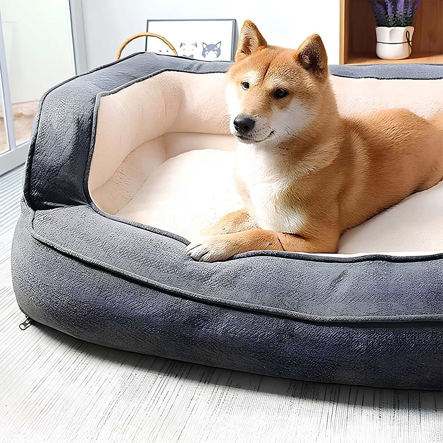 Thickened Soft Outdoor Dog Bed For Small Medium Pets