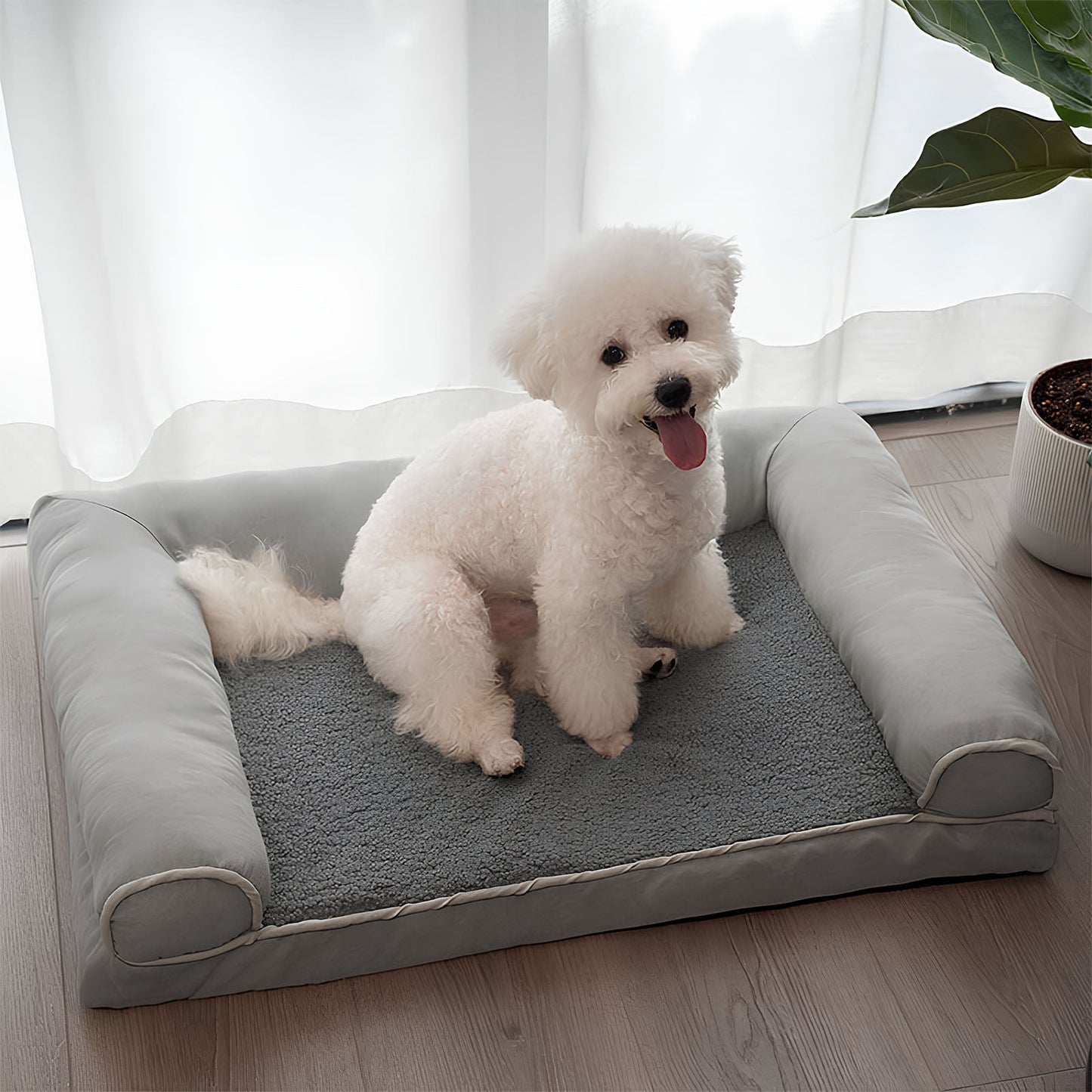 Ultimate Comfort Suede Orthopedic Dog Beds