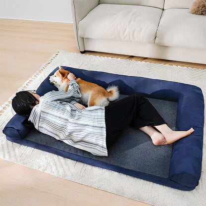 Ultimate Comfort Suede Orthopedic Dog Beds