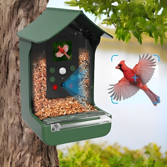 Smart Bird Feeder with PIR Motion Detection and Auto Capture