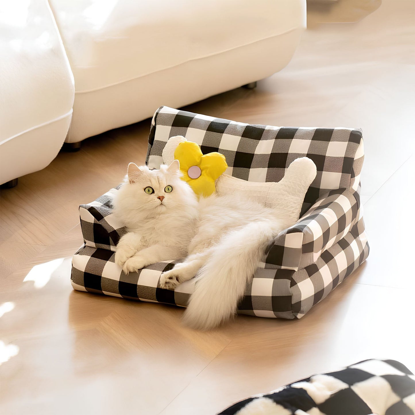 Versatile Chill-Zone Sofa Cushion Bed Dogs & Cats